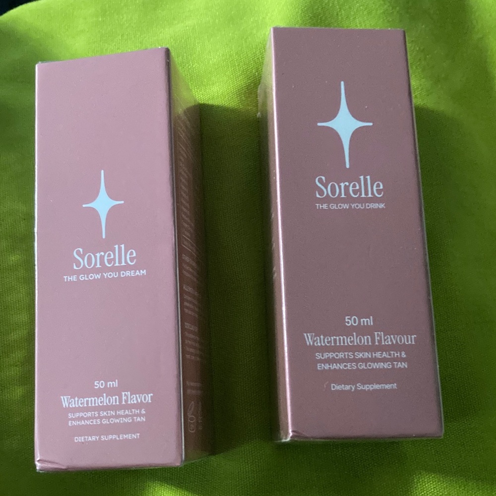 Buy One get one FREE!!! Watermelon Flavour Tanning drops. Works without the sun